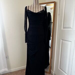 Elegant Black Evening Gown